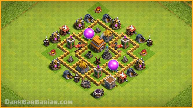 THE BEST TH HYBRID TROPHY Base COC Town Hall TH Trophy Base Design Clash Of Clans