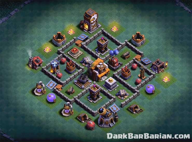 coc builder base 5 layout