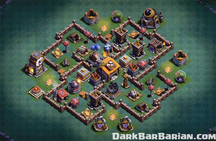 best coc builder base