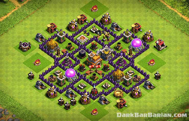 town hall level 7 hybrid base