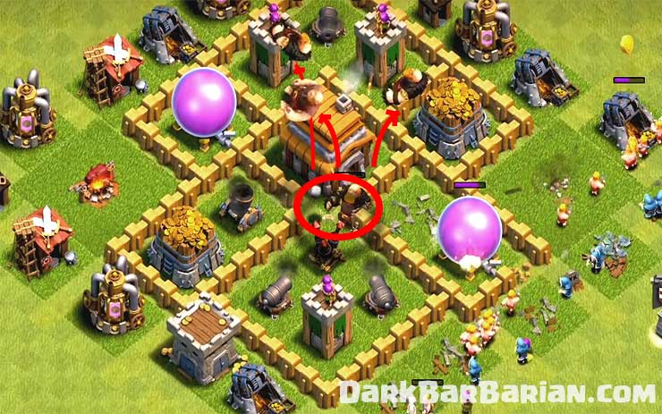 New Best Town Hall 5 Hybrid & Trophy Base (TH5) Defense Layout 2019 - D...