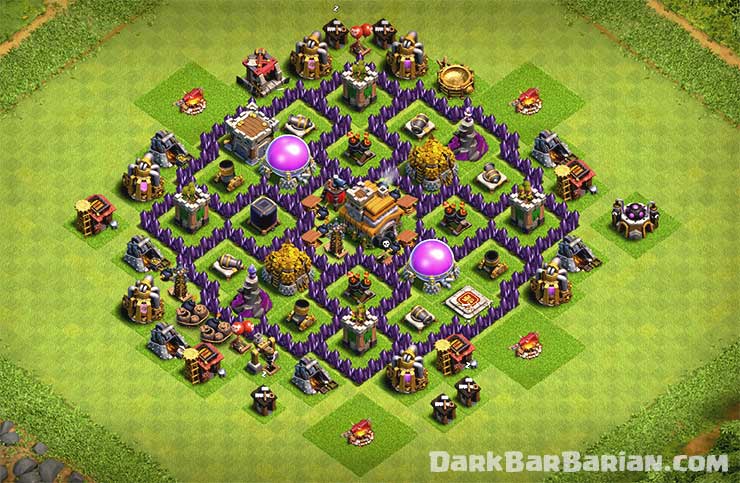 New Ultimate Th7 Hybrid Trophy Defense Base 2019 Town.