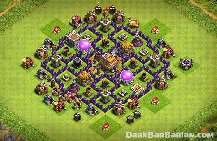 best town hall 7 base anti everything