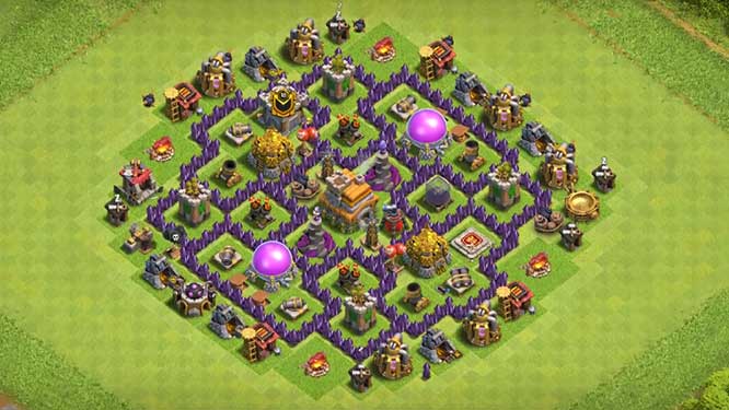 town hall 7 farmingclash of clans