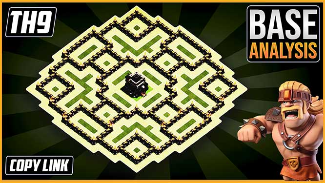 New BEST TH9 HYBRID/TROPHY Base 2020!! | Town Hall 9 (TH9) Hybrid Base