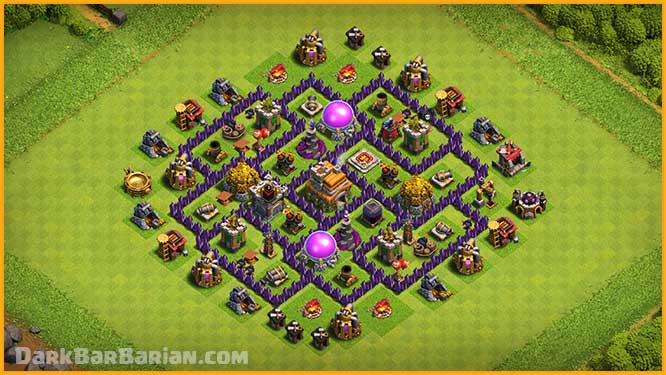 I’m dark barbarian, and today we are creating a new Town hall 7 Hybrid base as a ...