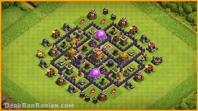 town hall level 7 hybrid base