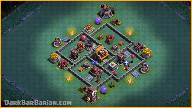 coc builder base 5 layout