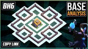 Builder Hall 6 (BH6) Trophy Base layout coc