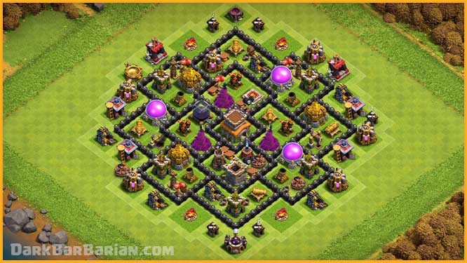 New Best Th8 Hybrid Trophy Base 2020 Coc Town Hall 8 Th8 Trophy Base ...