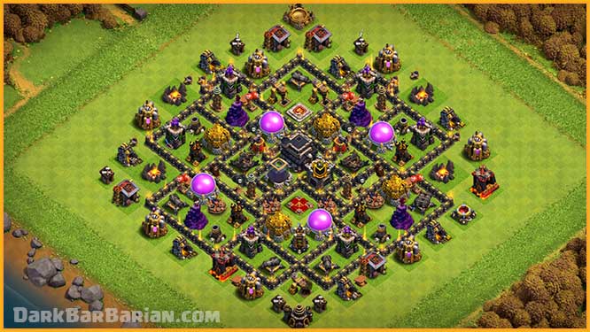 clash of clans dead base