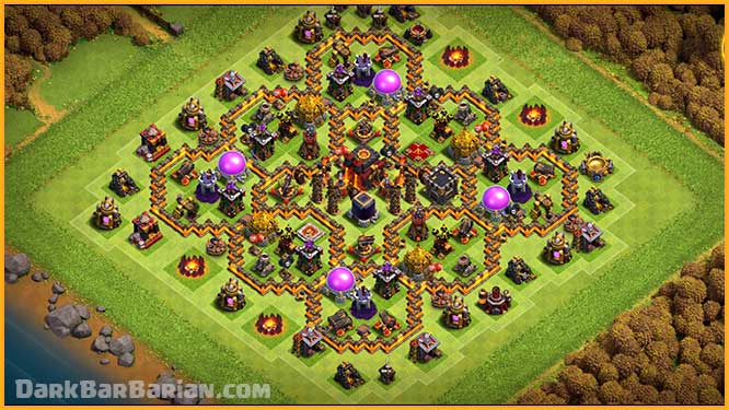 coc builder th10 defence