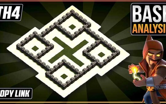New BEAST TH4 HYBRID/TROPHY[defense] Base 2021!! Town Hall 4 Hybrid Base Design - Clash of Clans