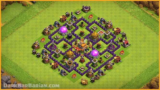 a new Town Hall 7 hybrid base and I’m sure you are going to love it, This b...