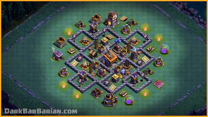 coc builder hall 8