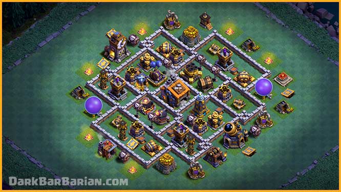 best coc builder base