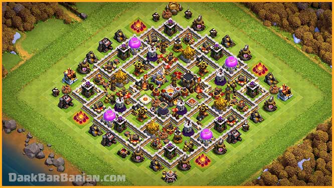 clash of clans town hall 11 best base copy link