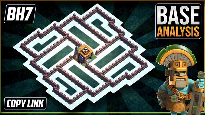 town hall 7 trophy push base