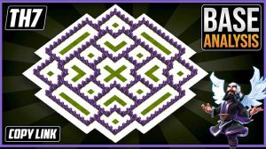 The BEAST TH7 HYBRID/TROPHY [defense] Base 2025!! TownHall 7 Hybrid Base Design – Clash of Clans COC