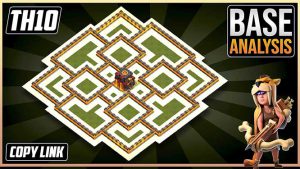 LEGENDARY TH10 HYBRID/TROPHY Base 2025!! COC Town Hall 10 (TH10) Trophy Base Design – Clash of Clans
