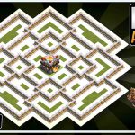 NEW BEST TH11 HYBRID/TROPHY Base 2025!! COC Town Hall 11 (TH11) Trophy Base Design – Clash of Clans
