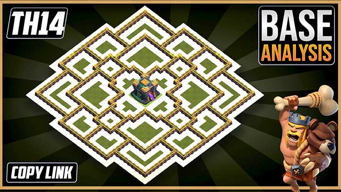 BEST ULTIMATE TH14 HYBRID/TROPHY Base 2026 | Town Hall 14 (TH14) Hybrid Base Design – Clash of Clans