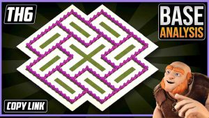 New ULTIMATE TH6 HYBRID/TROPHY [defense] Base 2026!! Town Hall 6 Hybrid Base Design – Clash of Clans