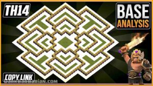 INSANE TH14 HYBRID/TROPHY [defense] Base 2026!! COC TownHall 14 Hybrid Base Design – Clash of Clans