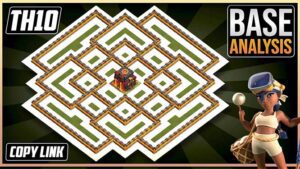 THE Beast TH10 HYBRID/TROPHY Base 2026!! COC Town Hall 10 (TH10) Trophy Base Design – Clash of Clans